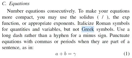 IEEE conference guide on equations