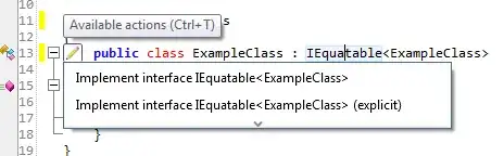 context-aware popup editor options in code editor