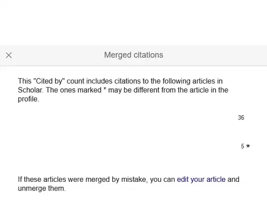 Merged citations are marked with an asterisk