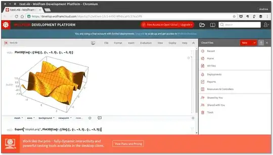 Wolfram Cloud screenshot