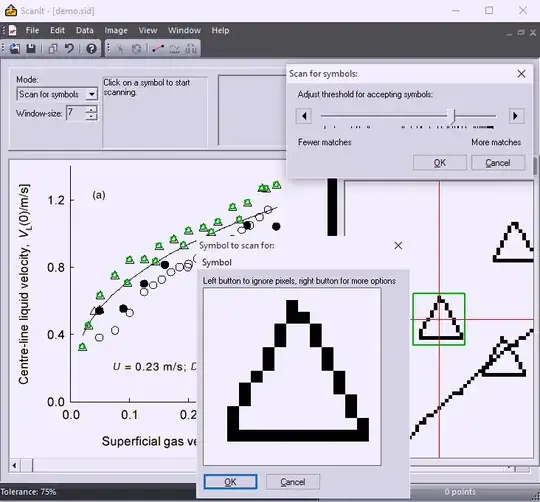 ScanIt recognizing points