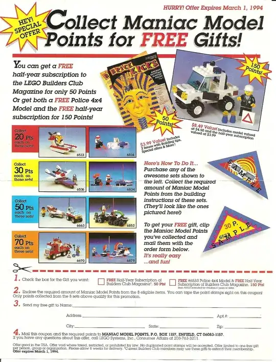 1993 Town Mini Catalog (US)