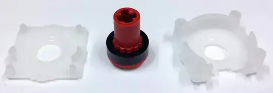 Drive axle with black ring