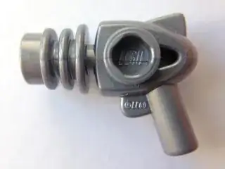 Minifigure, Weapon Space Ray Gun - Rounded Heat Diffusers