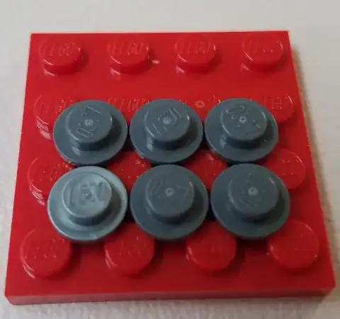 dots added to base plate