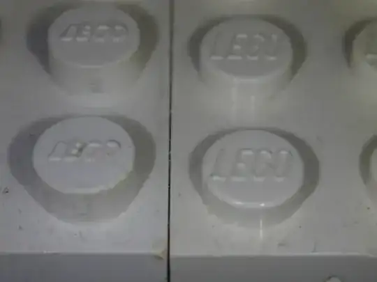 older brick with taller studs