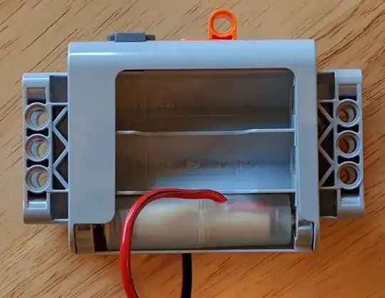 Positive battery connection