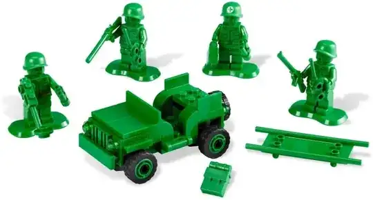 7595-1: Army Men on Patrol
