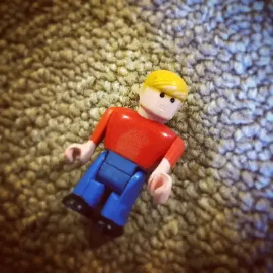 non-lego LEGO type person