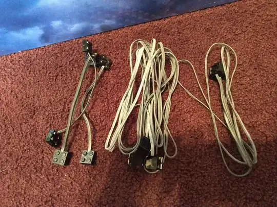 RCX wires that have become grey and brittle