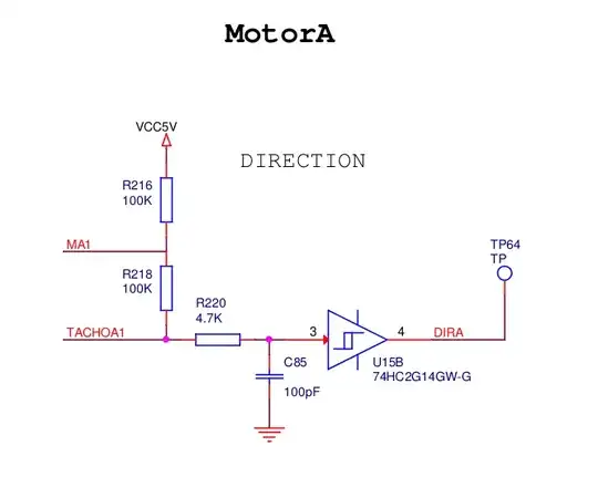 electrical schematic depicting LEGO MINDSTORMS EV3 output port pin 6 electronic circuit