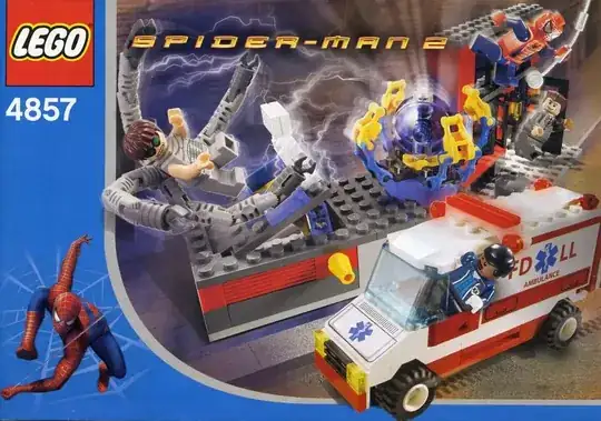 Image of set 4857 - Doc Ock's Fusion Lab, showing the harness
