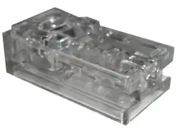 Electric, Light Brick 2 x 4 with Red LED