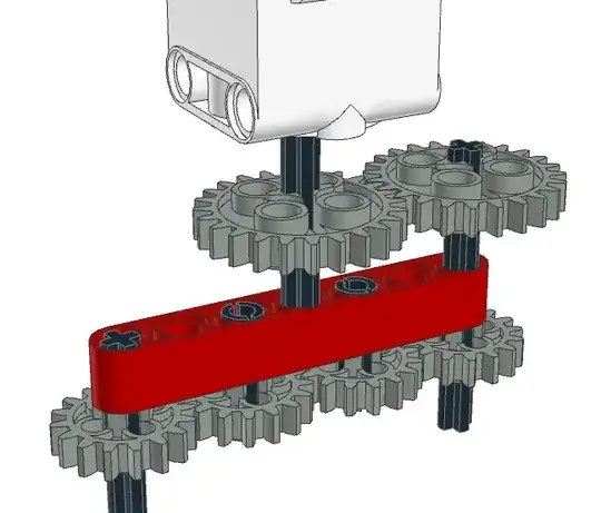 Assembly with 24T gears