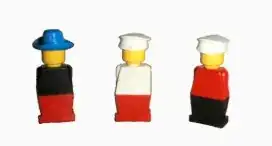 Original style LEGO Mini figures
