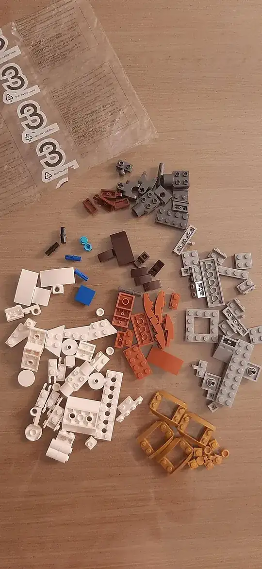 Lego pieces