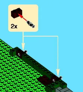 picture showing 1x2 Technic bricks