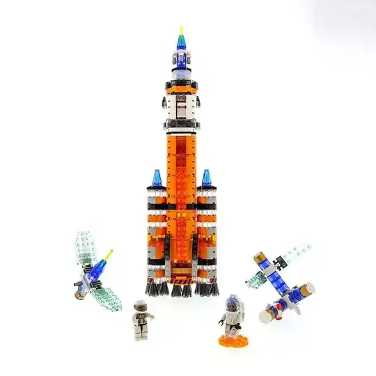 Laser Pegs Mars Rocket