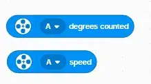 screenshot of EV3 Classroom motor feedback blocks