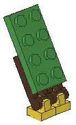 Tile 1x1 with Clip, Plate 1x2 with Handle on End