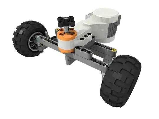 Perpendicular motor mount