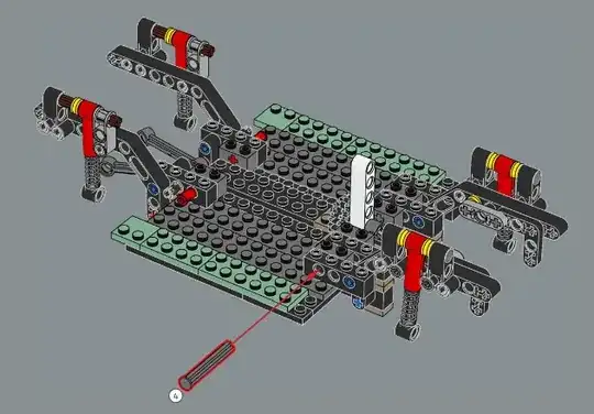 Step 48 showing Technic structure