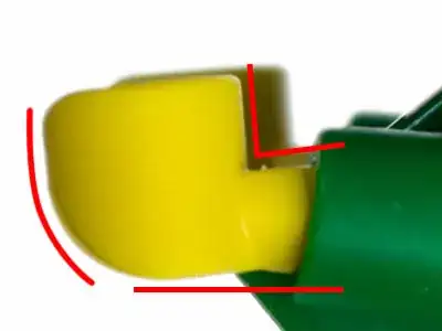 photo of a Lego minifigure fist