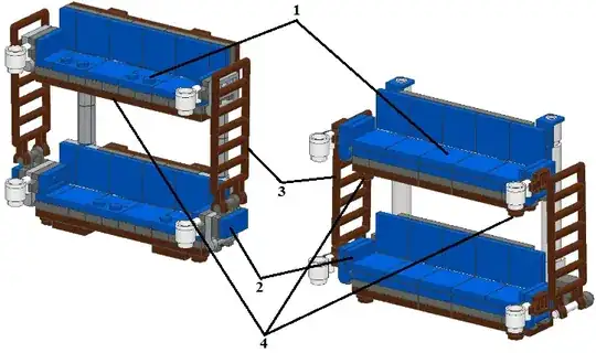 LEGO Movie double decker couch version differences 1-4