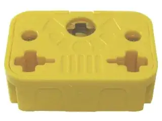Technic, Axle Connector Rectangular Triple Spring-Loaded