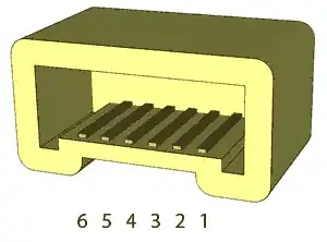 Powered Up connector pinout