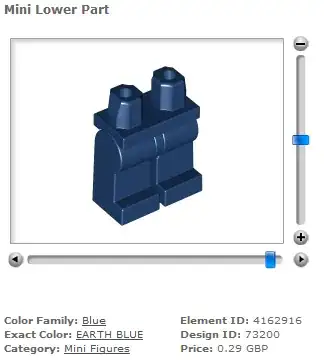 Pick-a-brick Lower Body Part