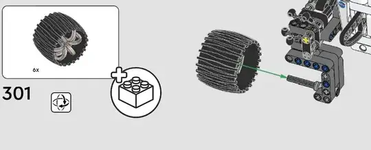 snippet from instructions