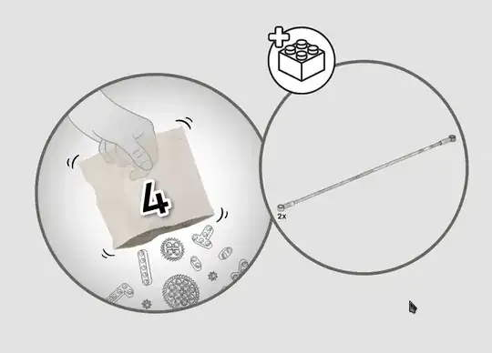 snippet from instructions