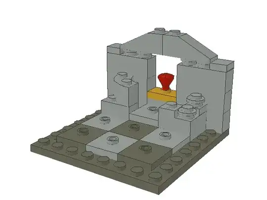 High altar on an 8x8 brick with a gold pedestal; on top is a red gem.