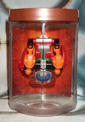 Bohrok hanging in canister