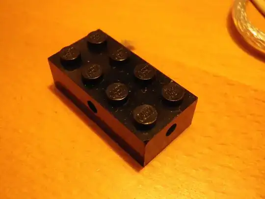 The strange brick from above