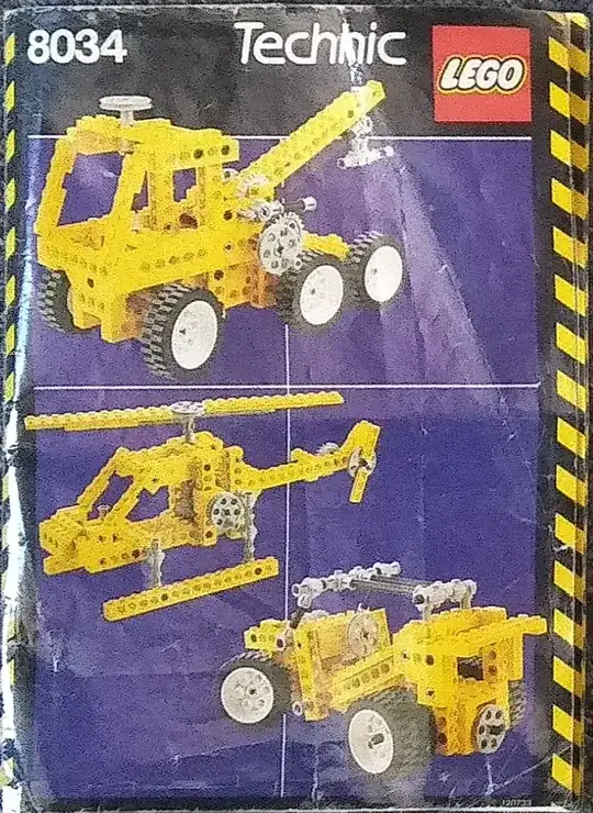 Lego set 8034 cover, with 120733