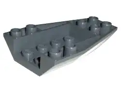 43713 wedge 6x4 triple inverted curved