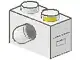 Electric, Light Brick 1 x 2 with Single Side Light
