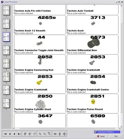 Parts Catalog