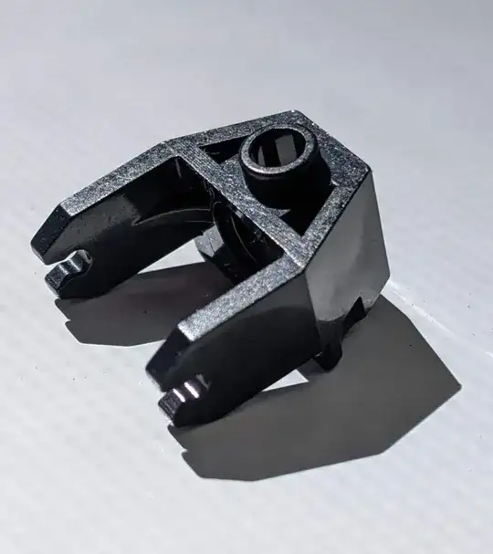 the piece in question - diagonal view