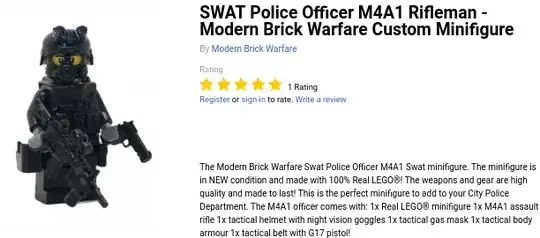 Modern Brick Warfare Rifleman