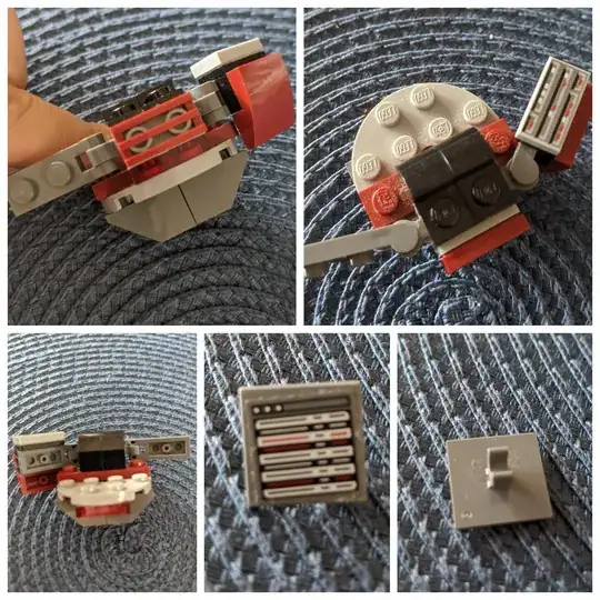 reds and greys and blacks and a computer screen