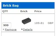 999 Black 2x4's in my Basket