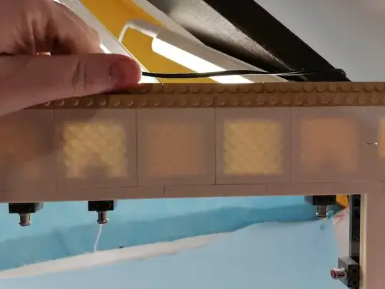 White tile color issues