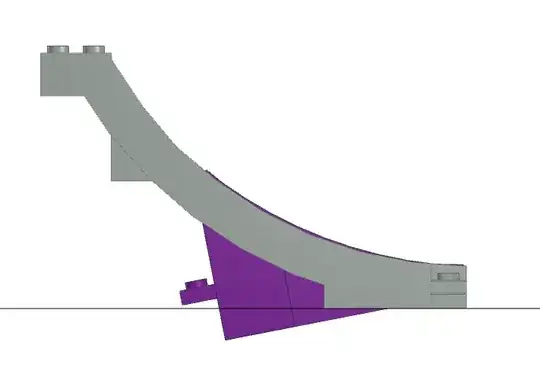 Ramps, side view, rotated