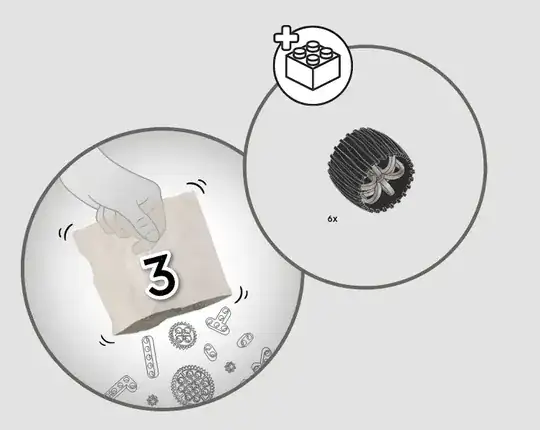 snippet from instructions