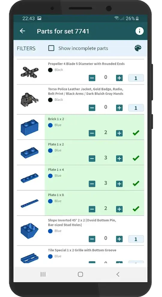 App screenshot