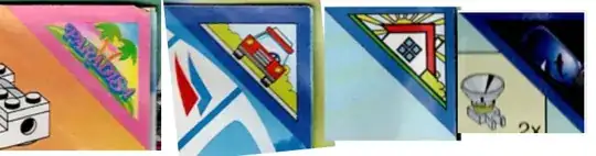 logo corners from four exemplary instructions