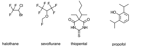 anaesthetic structures